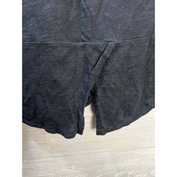 NWOT Cotton Linen Button Down Dress Shirt Crewneck XS‎ - Picture 3 of 7